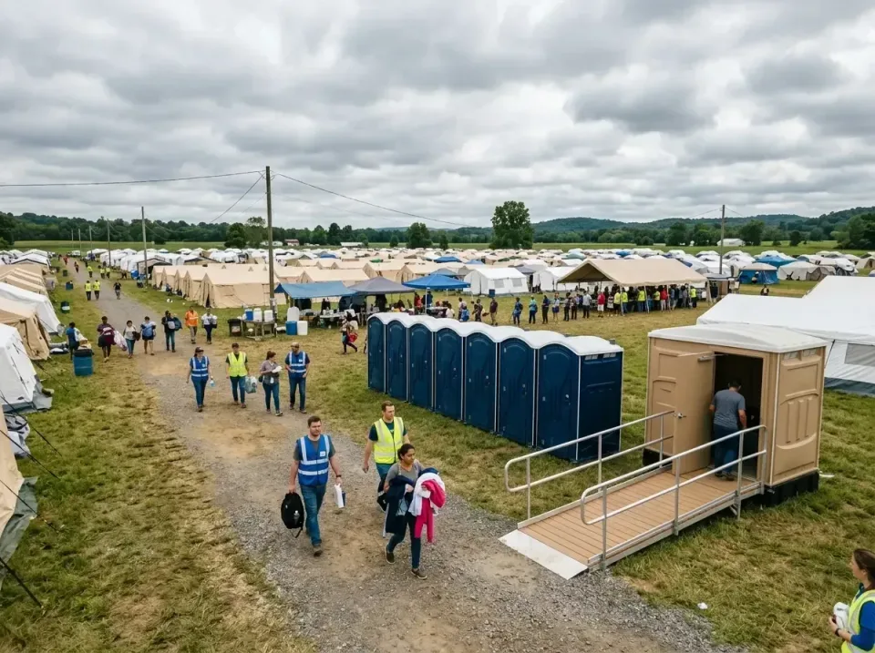 disaster-relief-camp-restrooms-010 — frequently asked questions, Dumpster & Portable Bathrooms Rental in Liberty, PA